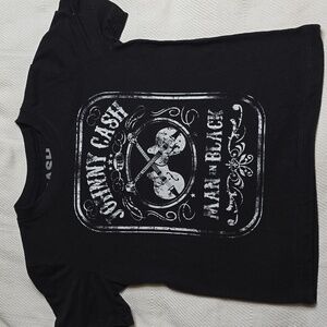 Black Johnny Cash Tshirt